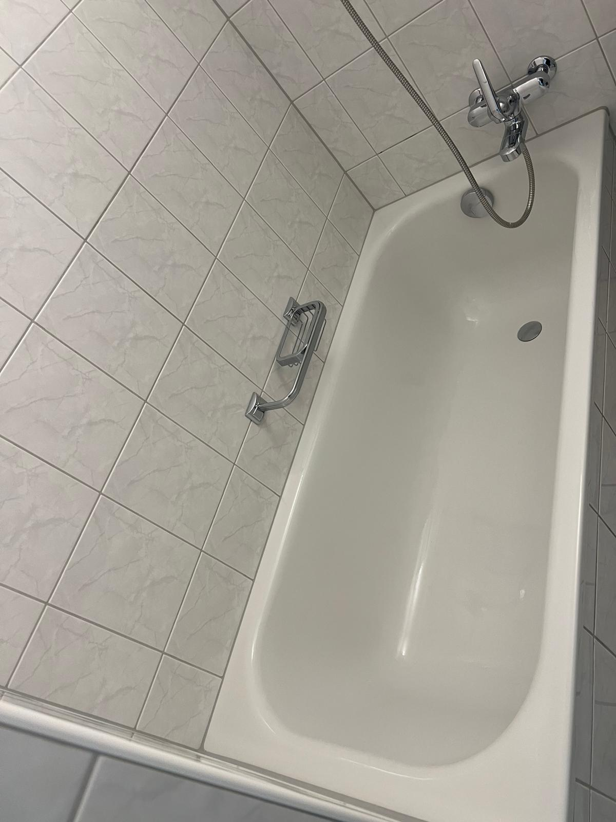 Badewannenreinigung nach der Reinigung