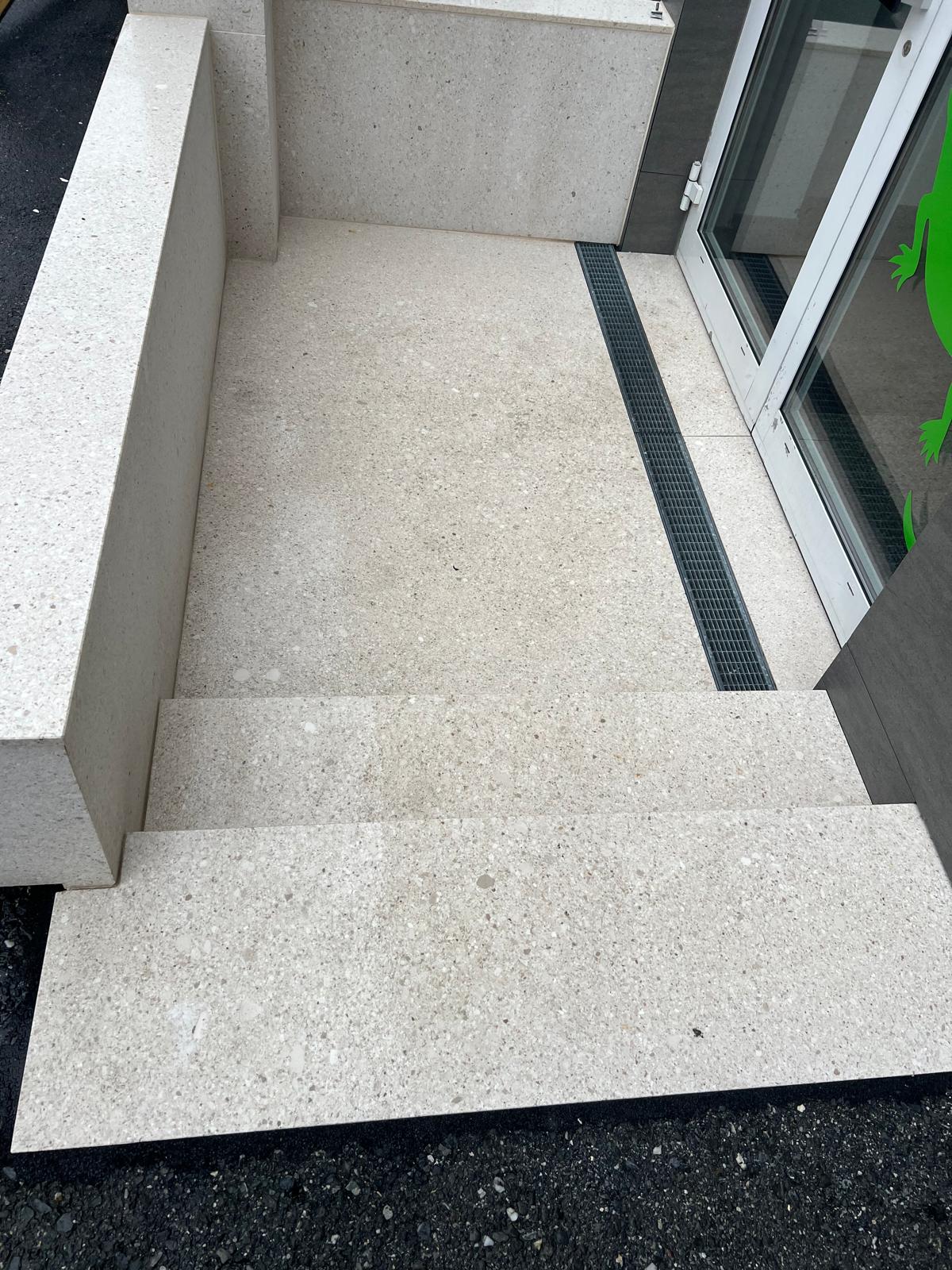 Terrassenreinigung nach der Reinigung